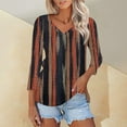 thumbnail image 2 of T Shirts For Women Womens Tops Fashion T Shirts Short Sleeve Casual V Neck Summer Tops Cute Loose Fit Blouses Graphic Tees, 2 of 6