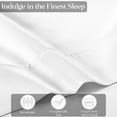 thumbnail image 5 of Superior 4-Piece 1400-1500 Thread Count White Sheet Set, California King, 5 of 10