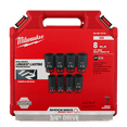 thumbnail image 3 of Milwaukee 49-66-7018 8pc SHOCKWAVE Impact Duty 3/4" Drive SAE Deep 6 Point Socket Set, 3 of 5