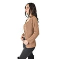 thumbnail image 2 of Blusa con botones metalicos Roman Fashion /Juvenil, 1912 (Cafe) cafe M, 2 of 5