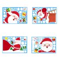 thumbnail image 1 of ECKYADAM Christmas Electrostatic Stickers Snowflake Set Door Window Glass Stickers,Christmas Decorations, 1 of 1