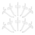thumbnail image 1 of HEALEEP 50 Pcs Crochets en Plastique pour Panneau Perforé pour une Installation Simple et une Organisation Efficace du Garage Rangement d'Atelier et Exposition de Détail, 1 of 8