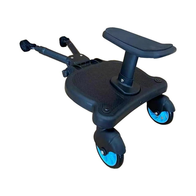 Lipstore Board Standing Board Pram Accessory Attachment 2 in 1 Sit and Blue