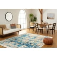 thumbnail image 3 of SAFAVIEH Claremont Toria Oriental Area Rug, Blue/Gold, 5'1" x 7'9", 3 of 9