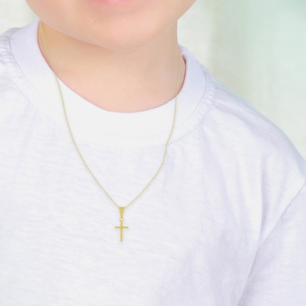 Gold necklace for infants new arrivals