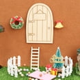 thumbnail image 2 of 12 piezas de accesorios de decoración de , 1:12 ToyHouse modelo árbol de Navidad para bricolaje jardín de Hugo miniaturas de casa de muñecas, 2 of 5