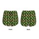 thumbnail image 3 of Balery Gnomes In Caps Pantalones cortos deportivos para mujer con forro y dos bolsillos, elásticos, para entrenamiento, gimnasio, yoga-Large, 3 of 7