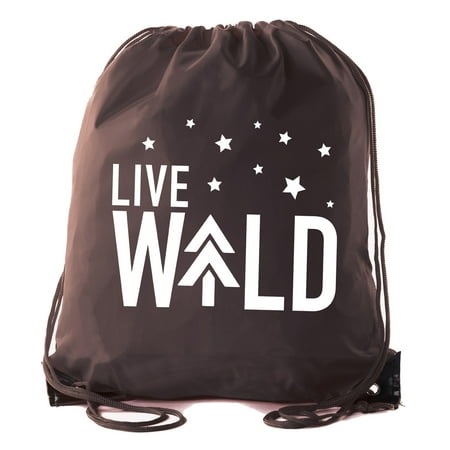 Mato & Hash Camp Drawstring Backpack for All Types of Camps and Birthday Parties