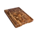 thumbnail image 1 of Tabla de cortar thetchry Walnut End Grain 42 x 30 x 2 cm, antideslizante, 1 of 9