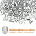 thumbnail image 3 of 200 Pcs Aluminum Crimping Loop Sleeves for 1/8" Diameter Wire Rope, Round Wire Rope Sleeve for Cable Line End, 3 of 6