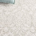 thumbnail image 3 of Safavieh  Hand-Tufted Ebony Melia Modern & Contemporary Wool Rug 6' Square - Grey/Ivory, 3 of 5