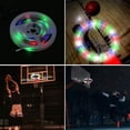 thumbnail image 5 of Lighted Basketball Hoop Up Rim Kit Outdoor, Solar Basketball Hoop Lights,4.9FT RGB LED Strap Lights with 8 Light Modes,IP66 Waterproof,PVC Protected LEDs,Ultra Bright,Ideal for Playing Training, 5 of 5