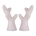 thumbnail image 1 of maskred 2x Waterproof Antlers Sticker For Stylish Christmas Car Decoration Easy To Install Cute white large 1Set, 1 of 6