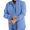 thumbnail image 5 of Apollo Scrubs Men's Medical Scrub Jacket - Full Zip, Liner, Pockets, 5 of 11