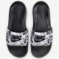 thumbnail image 3 of Nike Victori One Womens Casual Slide Cn9676-003 Size 10 Black/Black-White, 3 of 4
