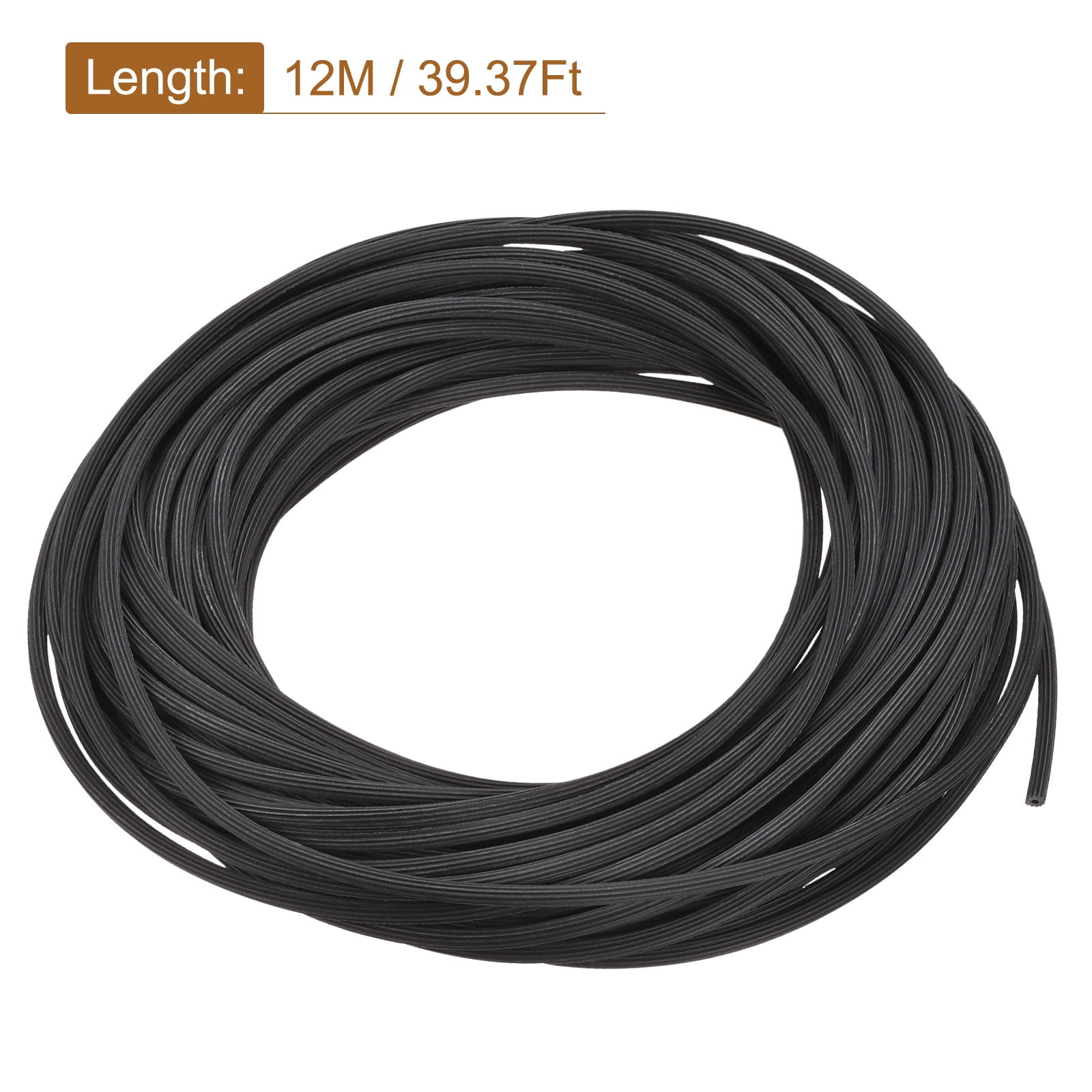 Unique Bargains Polyvinyl Chloride Screen Spline Hollow Core 12M/39.37Ft L 3mm OD