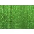 thumbnail image 1 of Ahgly Company Indoor Rectangle Abstract Green Modern Area Rugs, 7' x 9', 1 of 4