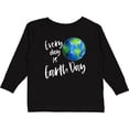 thumbnail image 3 of Inktastic Every Day is Earth Day Boys or Girls Long Sleeve Toddler T-Shirt, 3 of 5