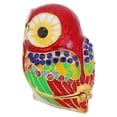 thumbnail image 4 of Joyero de búho esmaltado Jadeshay artesanía de metal, 4 of 14