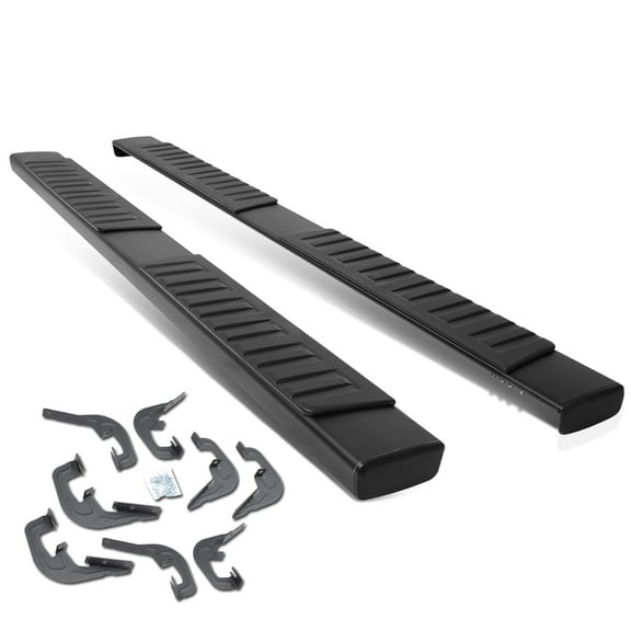DNA Motoring For 07-19 Chevy Silverado GMC Sierra Crew Cab Side Step Nerf Bar Running Boards