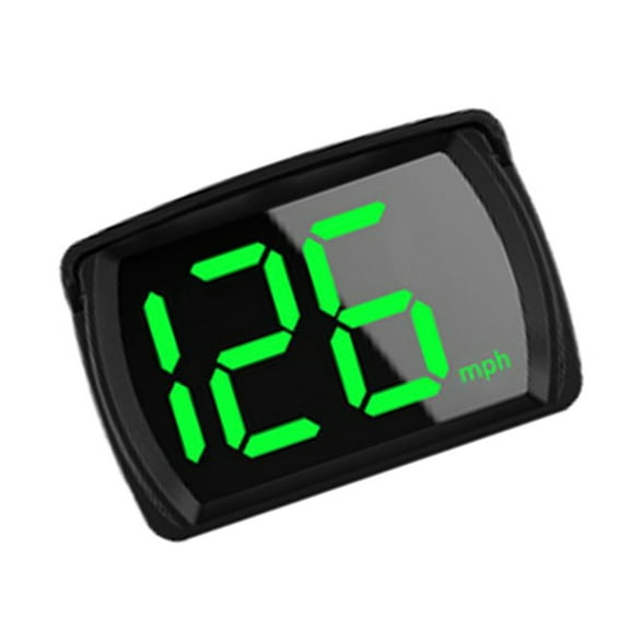 Shkalacar Car HeadUp Display GPS Speedometer With LED Large Font For Car Truck SUV Motorcycle, Clear Visibility HUD KM H MPH GPS Digital Speedometer, Day And Night