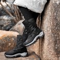 thumbnail image 1 of Botas de nieve de invierno zapatos de trabajo de caña alta para hombre antideslizantes para senderismo escalada camping, 1 of 9