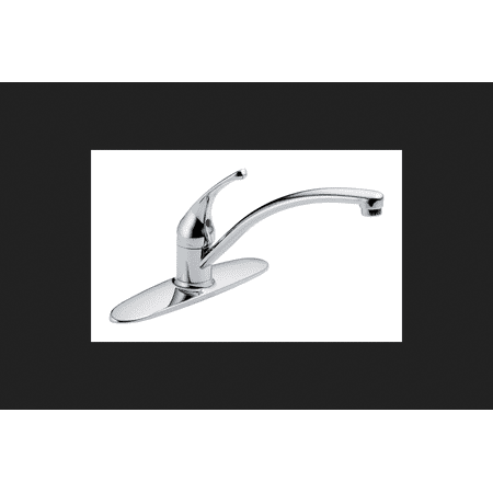 10900lf Delta Single Handle Kitchen Faucet Walmart Com