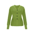 thumbnail image 6 of Turilly Women's Sweater Coats Long-Sleeved Cinched Waist Open Front Knitted Tops Coat, 6 of 6
