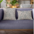 thumbnail image 3 of Plutus Brands Blue Plutus Artistic Plaid Luxury Throw Pillow 16 in x 16in, Double Sided 16" x 16", 3 of 9