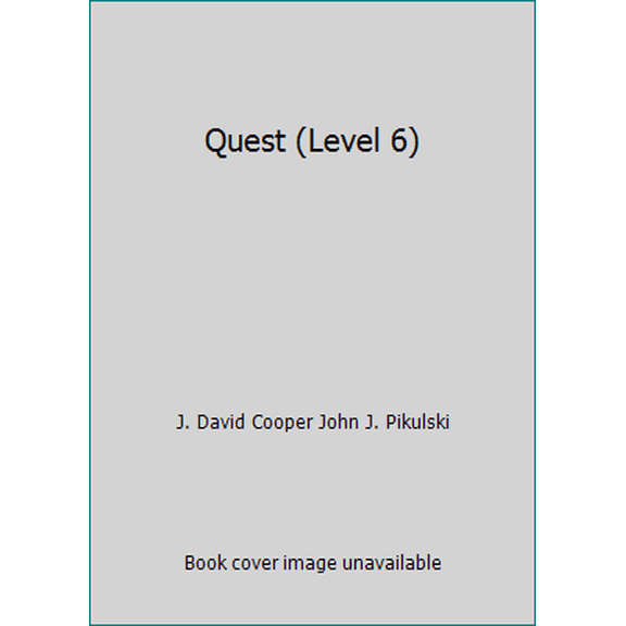Pre-Owned Quest (Level 6) (Hardcover) 0395914884 9780395914885