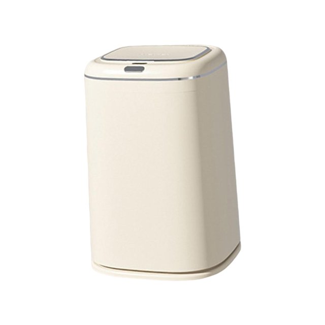 GUOOL Dustbin Large Capacity Wastebasket Waterproof Garbage Can Smart Sensor Trash Can 35L
