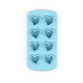 thumbnail image 2 of Juego de 2 bandejas de cubitos de hielo de silicona, moldes de cubitos de hielo de silicona reutilizables, máquina de hielo en forma de corazón para bebidas de whisky y cócteles Fokelyi LRWJ865, 2 of 7