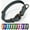 Black, variant on NexaPaw Biothane Dog Collar with Cobra Buckle
