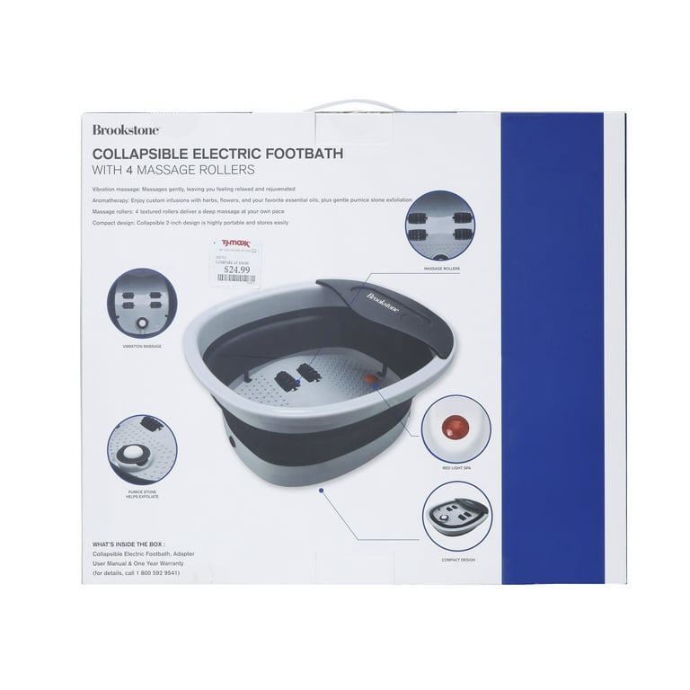 Brookstone Heated Collapsible Foot Bath
