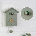 thumbnail image 3 of Moderne Kuckucksuhr, Vogelgesang Glockenspiel inspirierte Design-Wanduhr für Wohnzimmer Kinder Schlafzimmer Küche Büro Wohnkultur Dekoration, 3 of 6