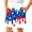 8Red Shorts, variant on CAIVO Kids Casual Shorts Ice Cream Printed For Boys Shorts Independence Day Summer Lightweight Everydaywear Classic Bottoms