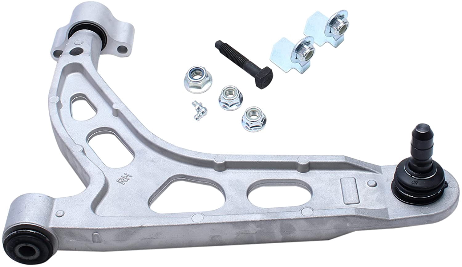 Detroit Axle - Rear Passenger Side Upper Control Arm w/ Ball Joint Assembly Replacement for 2002-2005 Ford Explorer Lincoln Aviator Mercury Mountaineer - 4-Door Models ONLY