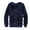 Navy Blue, variant on comerut Men Sweatshirt Double-sided Plush Long Sleeve O-neck Loose Fit Windproof Keep Warm Streetwear Solid Color Male Winter Pullover Top for Outdoor
