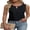 Black, variant on SOMER Dressy Tank Tops for Women Keyhole Neck Pleated Neck Sleeveless Blouse Casual Business Work Shirts Summer Trendy Black