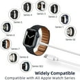 thumbnail image 3 of For Apple Watch Charger Cable 1 Pack Magnetic Wireless Portable Fast Charging Cable Compatible with All Apple iWatch Series 7 6 SE 5 4 3 2 1/45mm 44mm 42mm 41mm 40mm 38mm (3.3ft), 3 of 8
