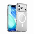 thumbnail image 4 of Mr. Gadgets Total Kit Armor Funda Transparente Magnética Con Animación Mica Pantalla Completa Cristal Templado 9d Mica Cámara Proteccion Para iPhone Magsafe 3 En 1 Compatible iPhone 17 Pro 2025, 4 of 9