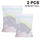 thumbnail image 1 of 2 uds bolsa de lavandería para lavadora red de lavandería de malla fina reutilizable con cremallera para manta polar ropa de cama cortinas ropa de cama Ormromra 2035374-3, 1 of 8