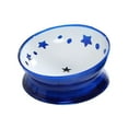 thumbnail image 1 of Comedero para perros, comedero elevado para mascotas, bebederos, antideslizantes, inclinados Azul, 1 of 9