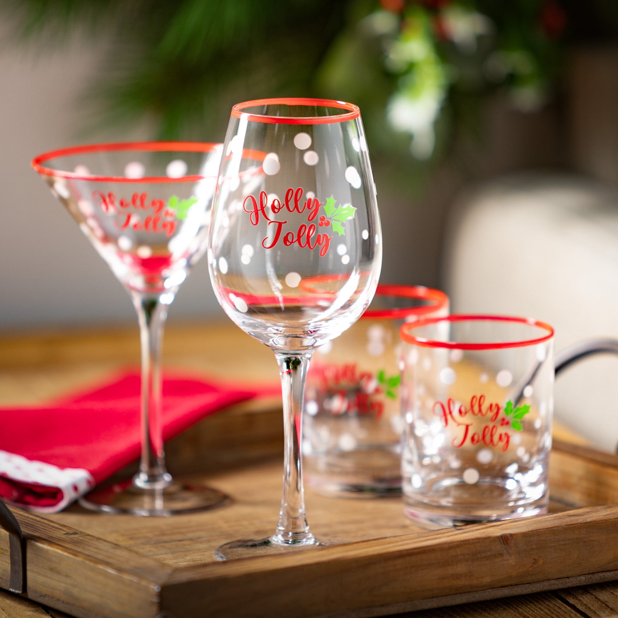 Very Merry Martini Glasses Craft Tutorial - Craft Klatch