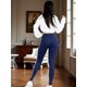 thumbnail image 3 of LEGGING DE DAMA TEXTURIZADO UNITALLA STRETCH MALLAS DEPORTIVAS MALLONES DE MUJER, 3 of 5
