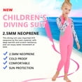 thumbnail image 2 of stanreset Combinaison de Plongée pour Enfants Portable Chaude Protection Solaire Flexible Bateau Plongée sous-Marine Rose TG, 2 of 8