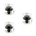 thumbnail image 2 of Speravity 50 Pieces Mixed Auto Fastener Clip Body Rivet Retainer Car Decorative Panel Trim Kit Mudguard Clips Pin Door for Accessories Como se muestra 3piezas, 2 of 5