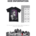 thumbnail image 4 of ShirtBANC Mens Sugar Skull Shirts Rockabilly Day of the Dead Tees Cinco de Mayo, 4 of 5