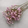 thumbnail image 5 of 62CM/pc 81 High Quality Small Flowers Autumn Color Feel Soft Rubber Gypsophila Dry Flower 6 Color PVC Bouquet Home Garden Decor, 5 of 10
