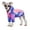 Pink Blue, variant on Dog Hoodie Sweaters, Dog Winter Clothes, Pet Hooded Sweatershirt Pullover, Dog Outfit Coat Apparel for Small Medium Large Dogs Pink Blue XS